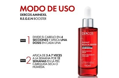 Dercos Regen Booster modo de uso