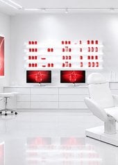 Salón con productos Vichy para el cabello