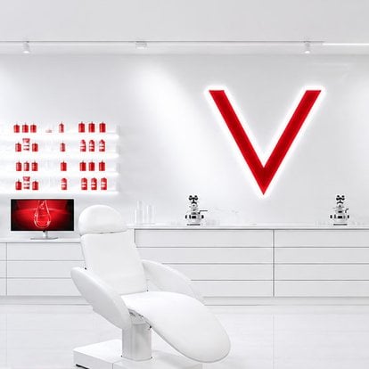 Salón con productos Vichy para el cabello