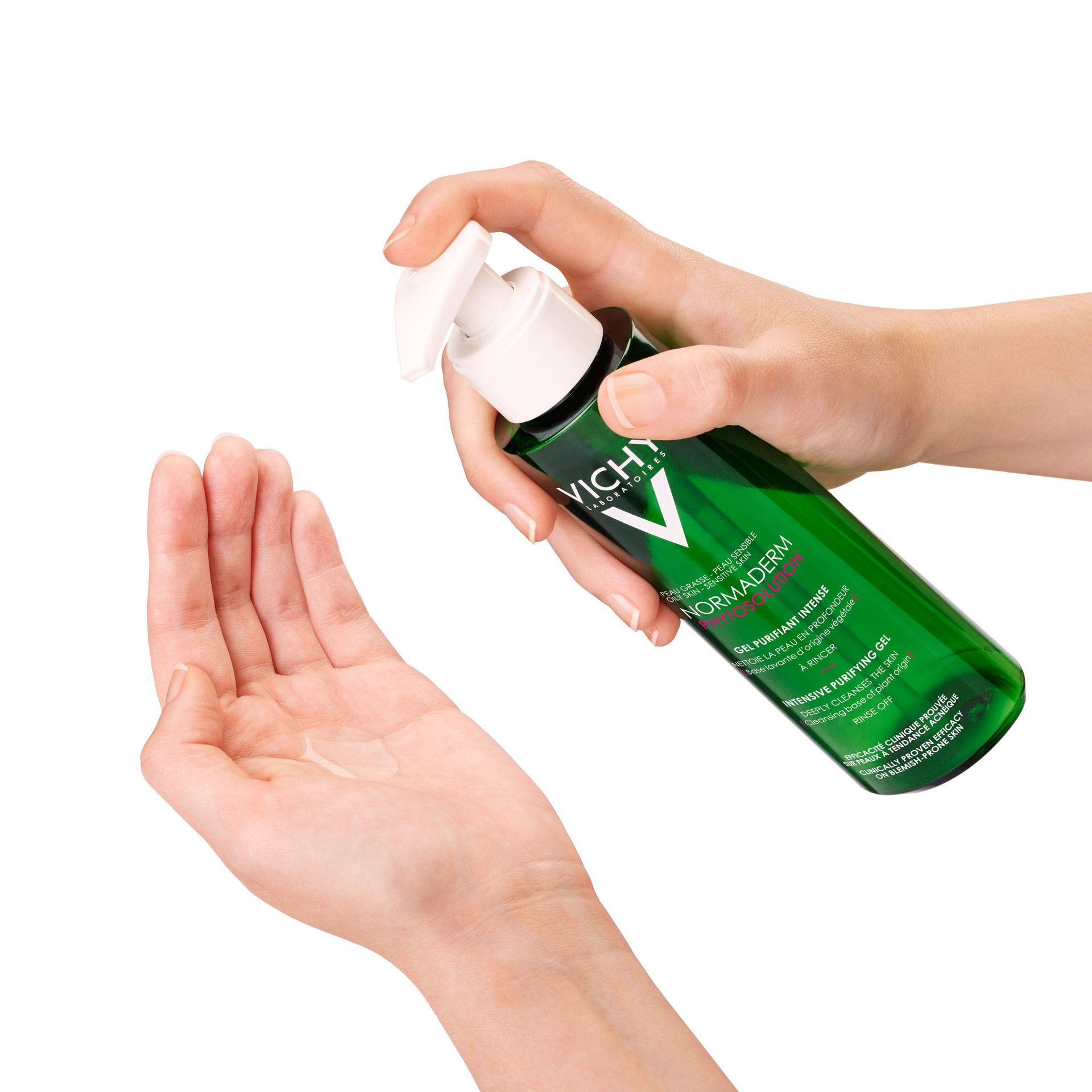 NORMADERM GEL PURIFICANTE LIMPIEZA PROFUNDA packshot texture