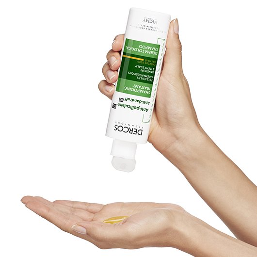 Shampoo dercos Vichy para caspa seca