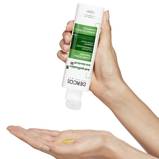 Dercos Vichy shampoo para la caspa cabello normal a graso