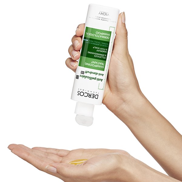 Dercos Vichy shampoo para la caspa cabello normal a graso
