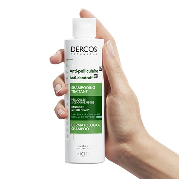 Shampoo para caspa normal a grasa dercos Vichy