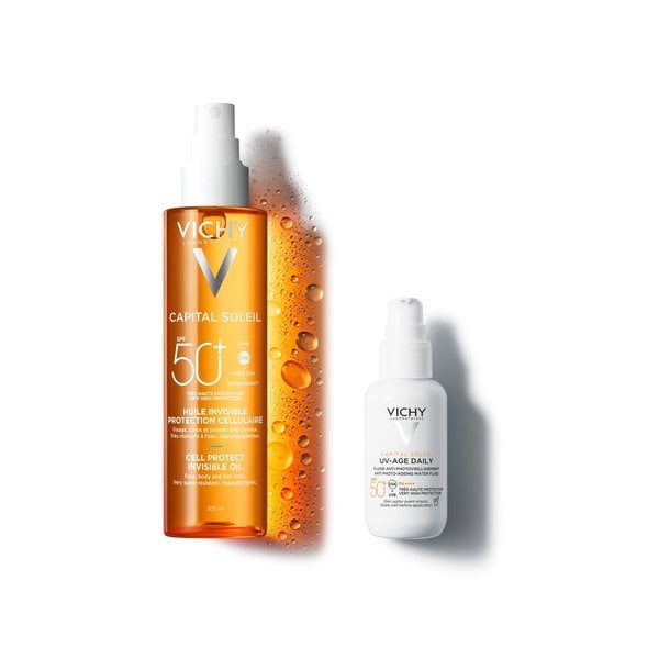 CAPITAL SOLEIL CELL PROTECT INVISIBLE OIL SPF50 PLUS 4