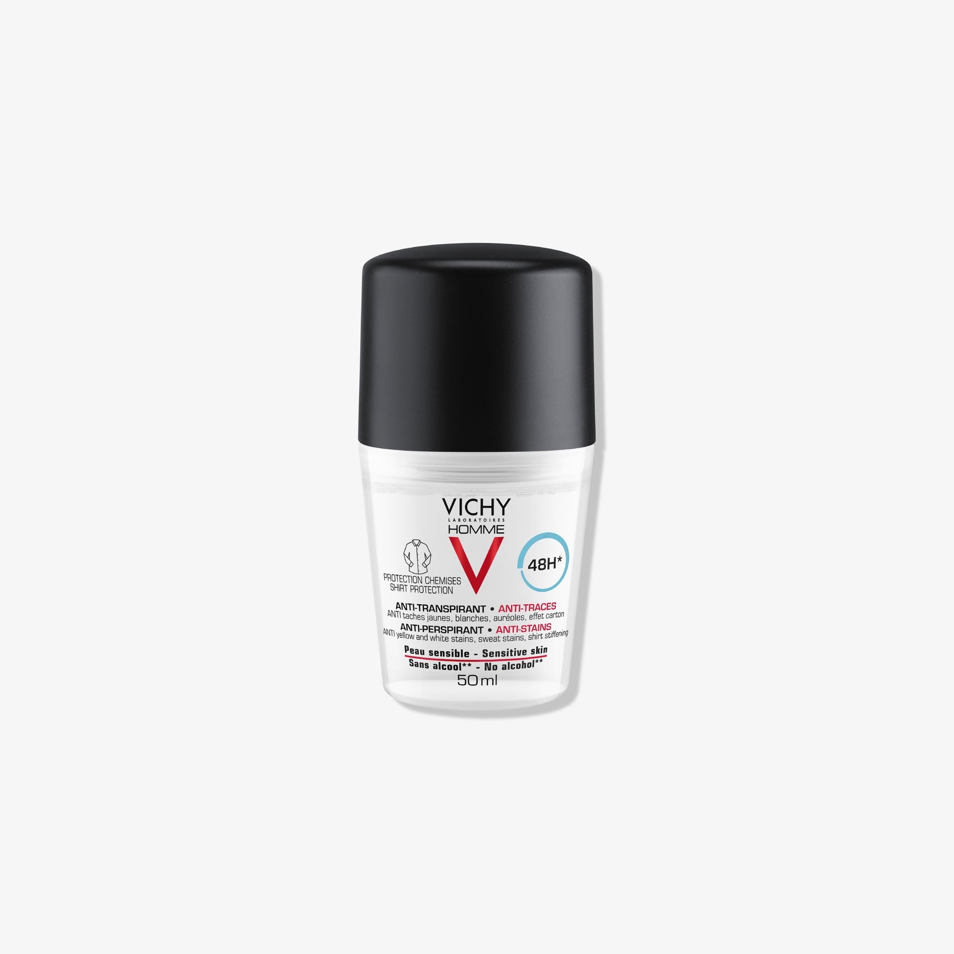 ANTITRANSPIRANTE Antimanchas 48 H HOMBRE Vichy