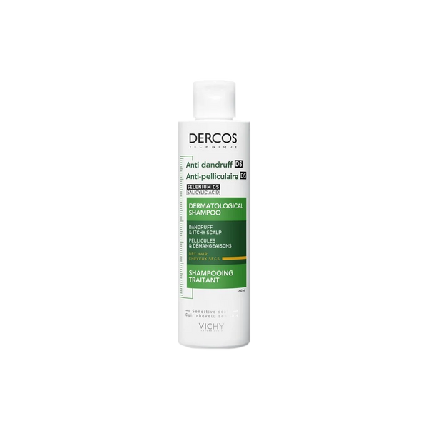 Shampoo Dercos para caspa seca